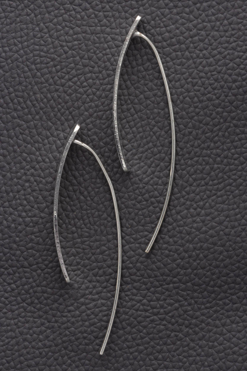 Silver Arch Earrings