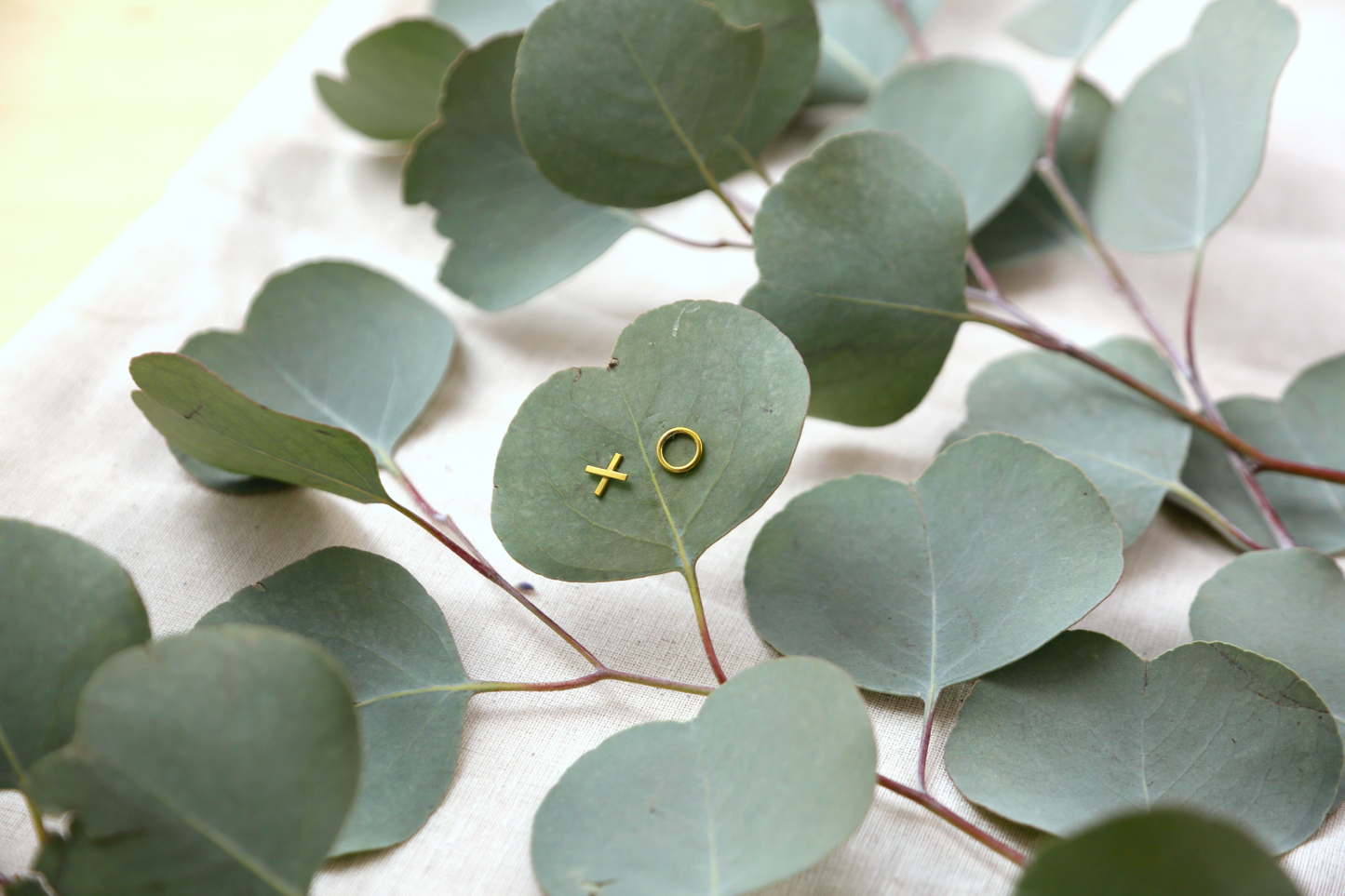 Hugs & Kisses Asymmetric Studs