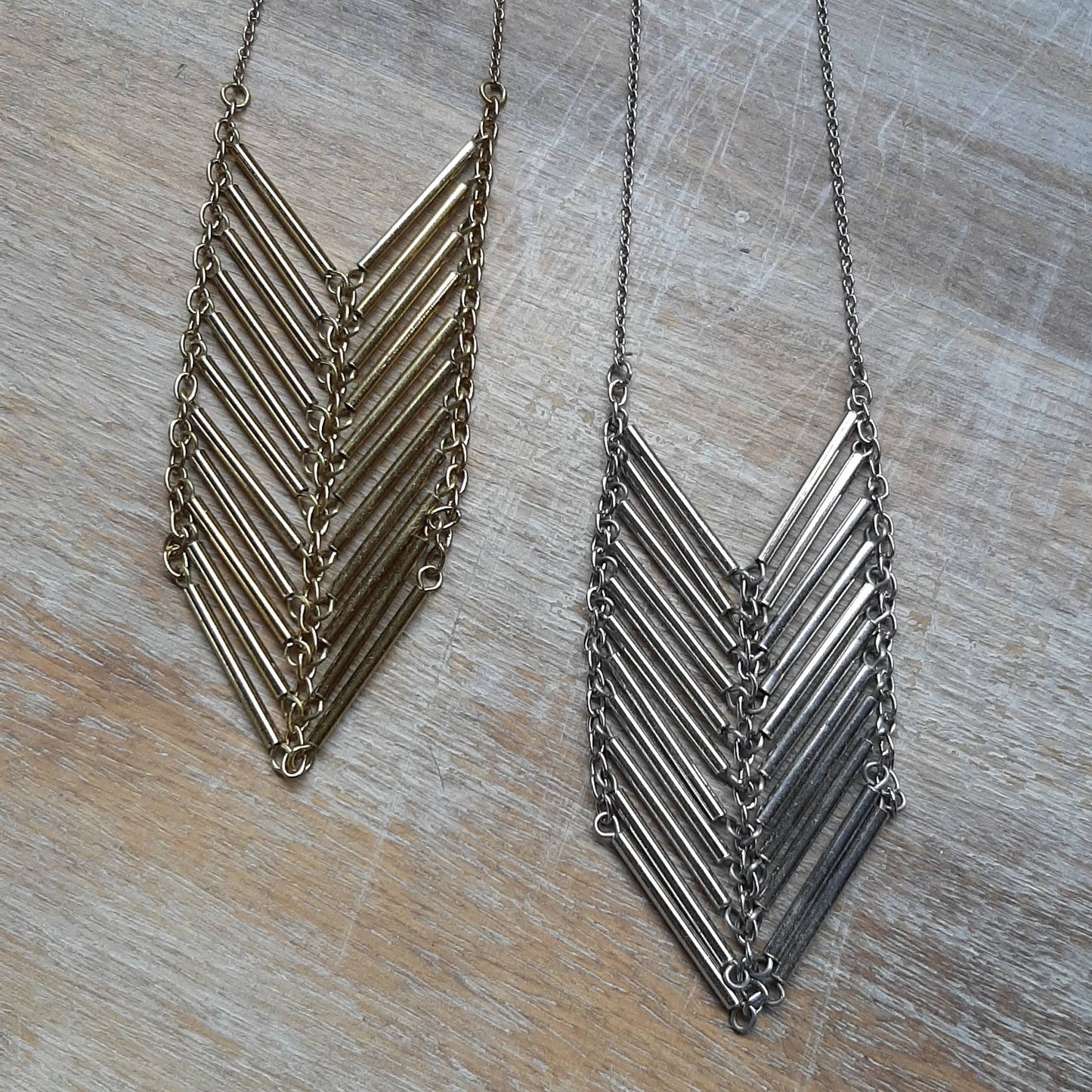 Chevron Small Necklace